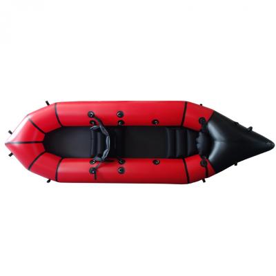 Barco solitario flexible y espacioso para la canoa de aventura