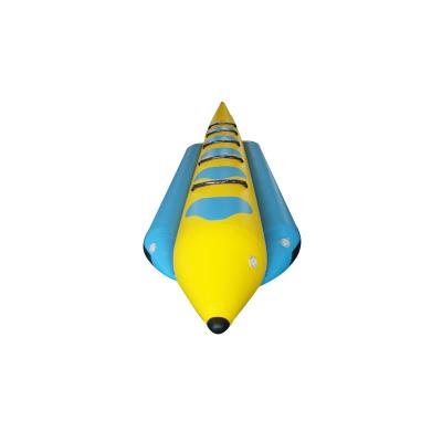 bote banana inflable de pesca con mosca, juguete remolcable para juegos de deportes acuáticos