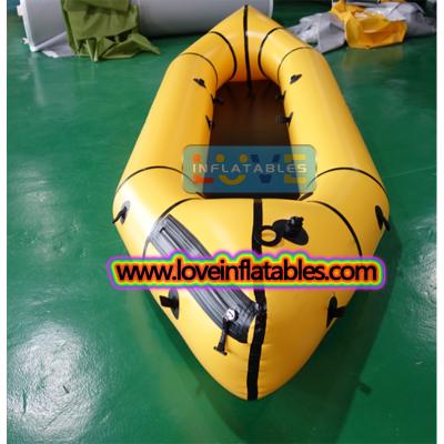 Paquete inflable del barco del kayak de la balsa del paquete de la paleta de 2 personas de TPU 210D 420D
