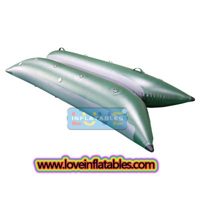 Paquete inflable de barco de pesca inflable FoldCat Pro Angler Guide de 12 pies