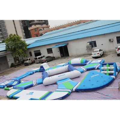Nuevo parque acuático inflable gigante de Love Inflatables / Agua inflable Harrison Aqua Park