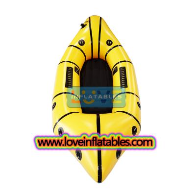 Love Inflatables Self Bailer Packraft con orificio de autovaciado