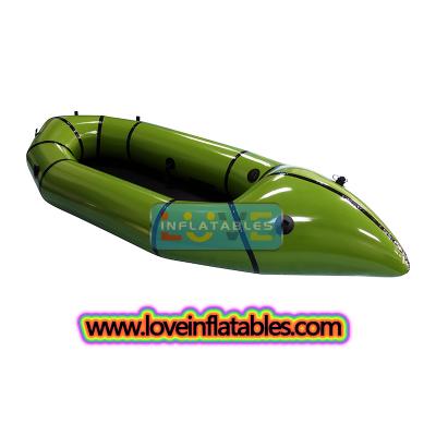 Rapid Raft - Balsa inflable liviana para supervivencia, preparación para emergencias, pesca y campamento