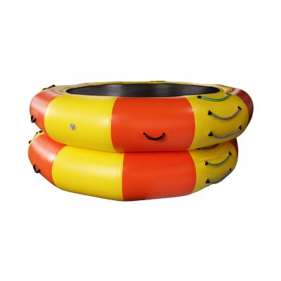 Trampolín de agua inflable para exteriores de 3 m (10 pies) de alta calidad/juguete de agua flotante inflable/trampolín flotante a la venta