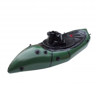 Kayak inflable ligero personalizado de la paleta de la balsa de la bicicleta/Packraft de TPU