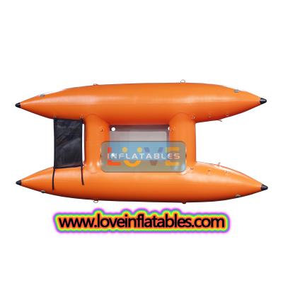 Barco pontón inflable personalizado para la venta
    