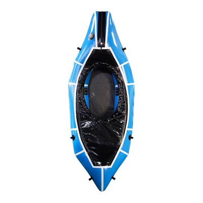 Inflatable calm water packraft