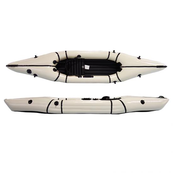 Inflatable calm water packraft