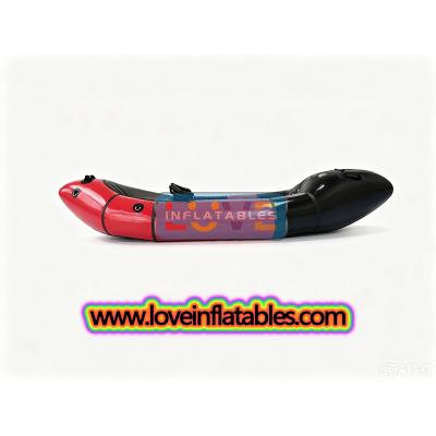 Packraft ligero multiuso para 1 persona con Tizip diseñado para aventuras de camping y caza