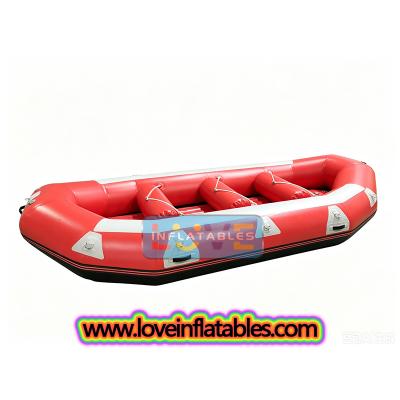Balsa inflable de alta calidad de 13 pies 14 pies 15 pies 16 pies para rafting de aguas bravas, balsa de PVC