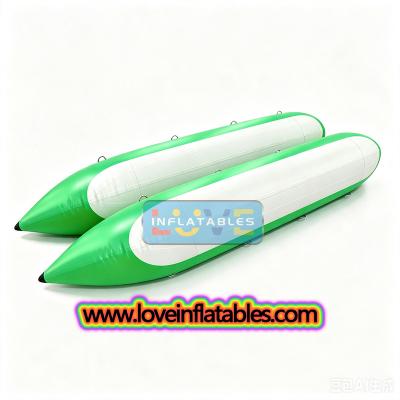 Pontones de cataraft de material PVC, tubos de bote inflable, tubos de pontón flotante para deportes acuáticos